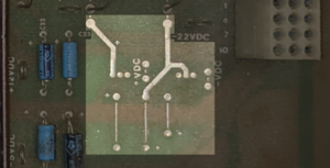 Secondary Voltage Section (Unpopulated)
